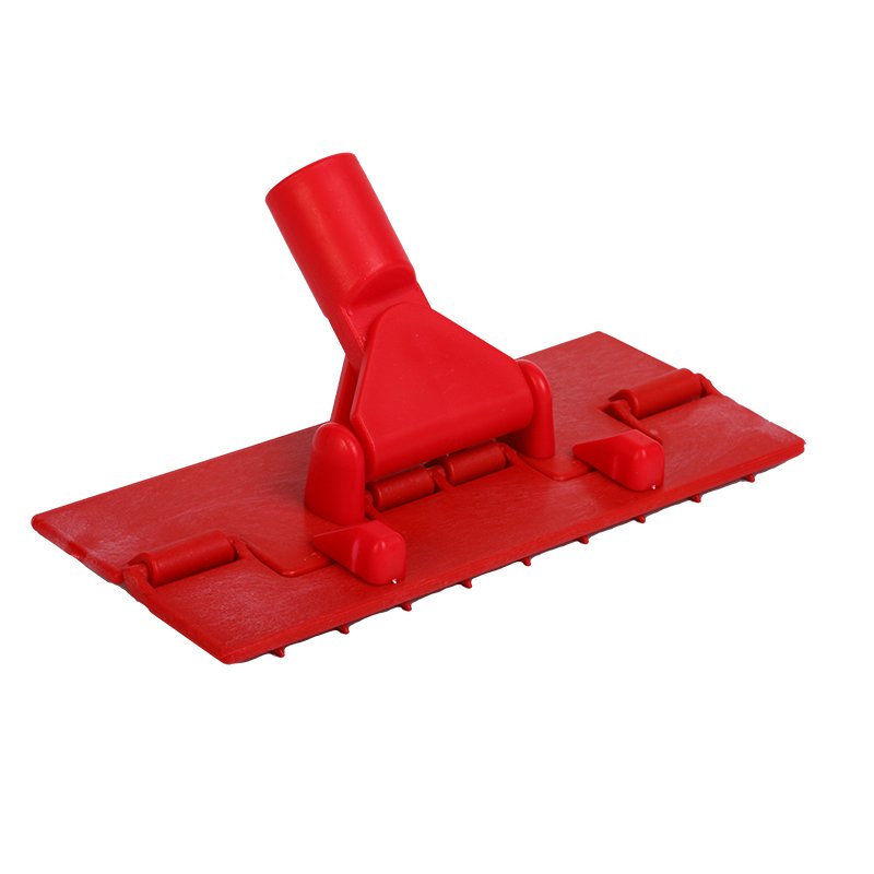 Pad Holder - For Threaded Handle, 230 x 100mm, Red