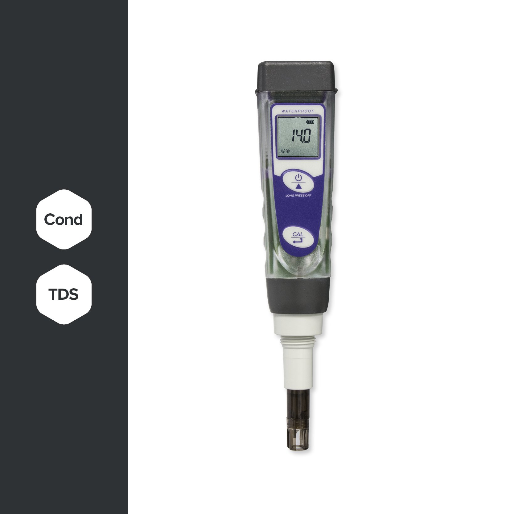 Conductivity Pocket Tester - with Fixed Electrode (Single Unit)