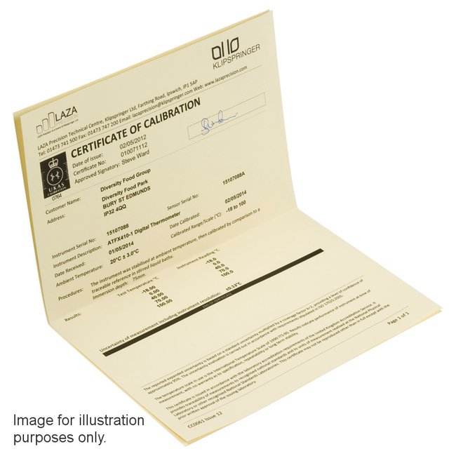 Lux Meter - 7 point calibration c/w certificate